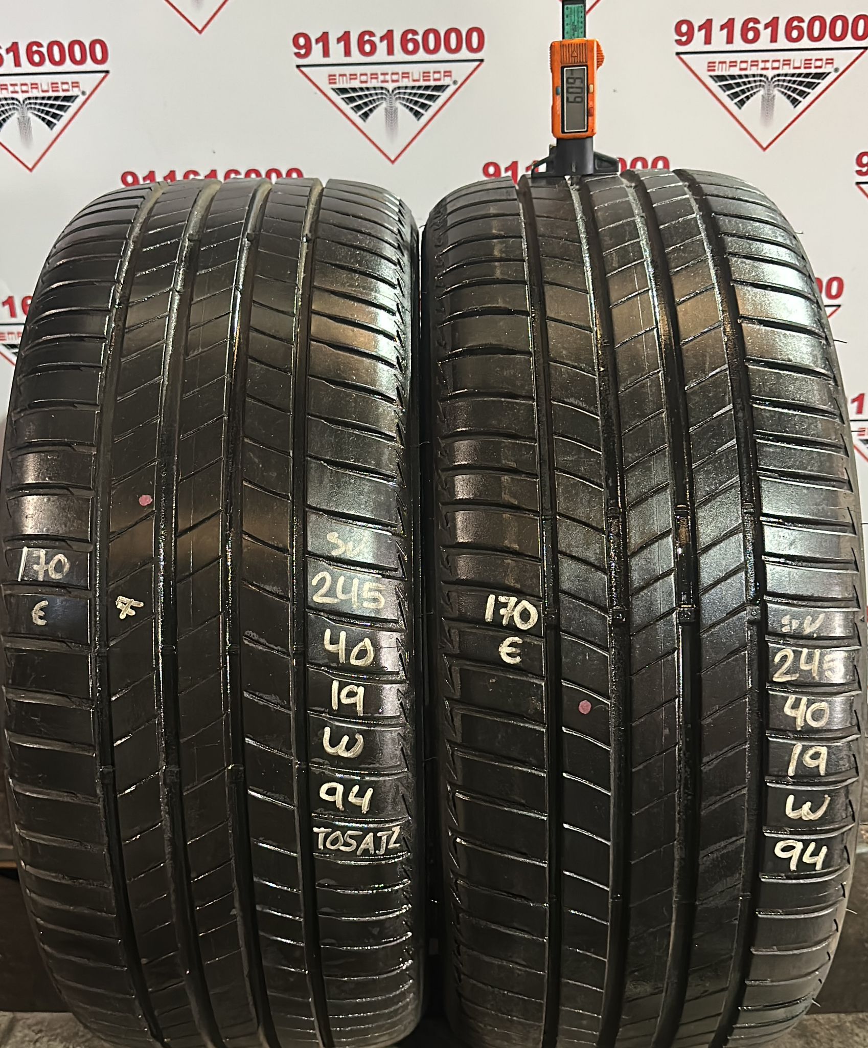 BRIDGESTONE T005 USADO  245/40 R19 94 W